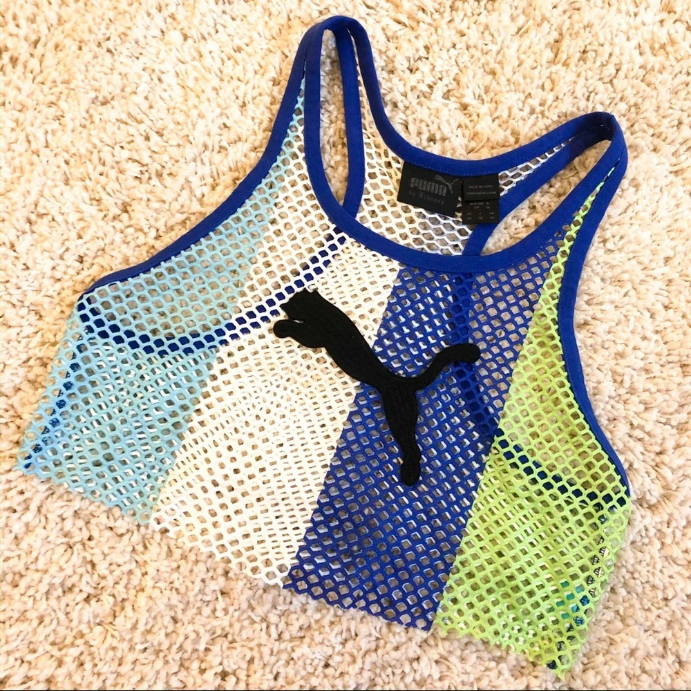 Puma X Rihanna Fenty Women’s Mesh Tank - Picture 1 of 2